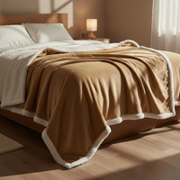 Plaid Chalet – Contre-plongée – Camel